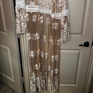 Lace cover up